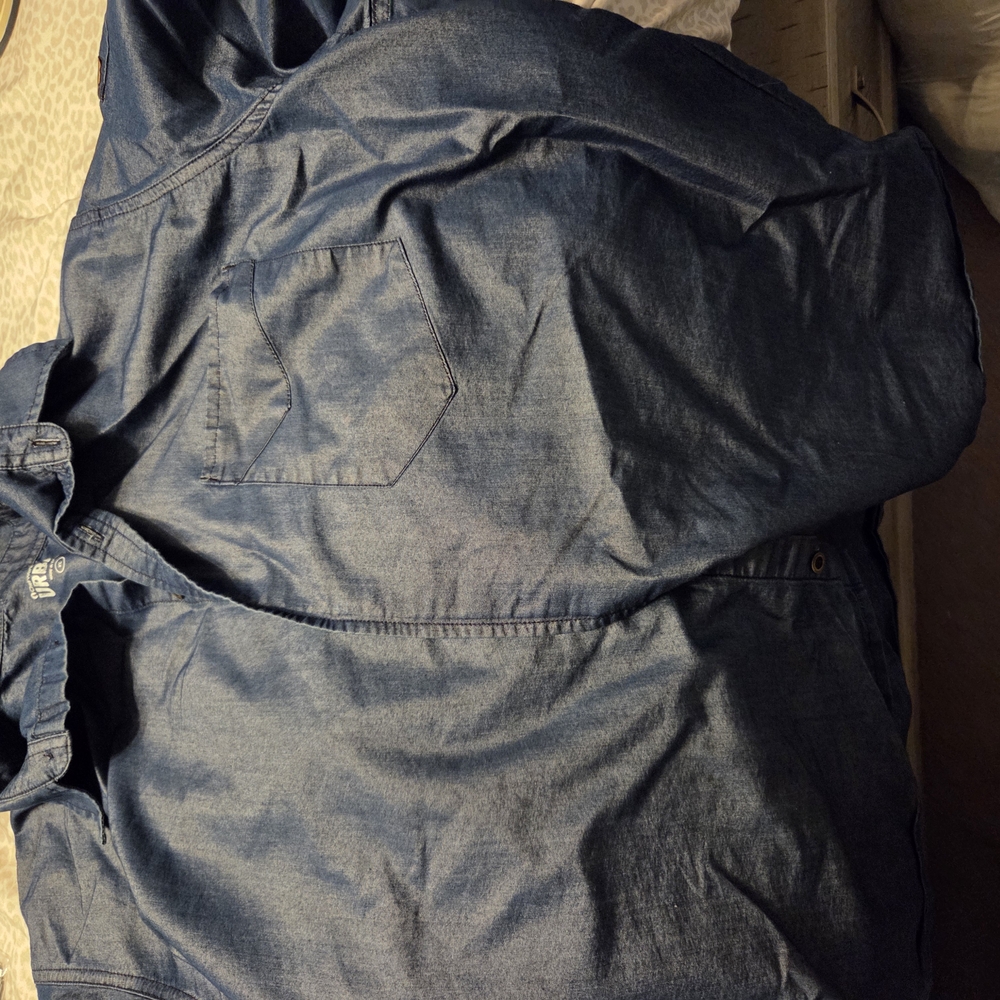 Classic Indigo Men's Dress Shirt